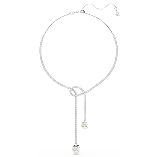 Swarovski 'Matrix' Vrouwen Basis Metalen Ketting - Zilver 5692416 - Image 2