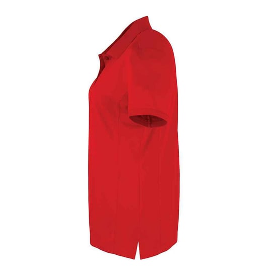 Premier Dames/Dames Coolchecker Piqué Poloshirt (Rood) - Image 3