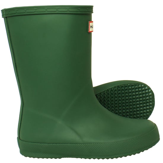 Hunter Original First Kids Groene Wellington Laarzen - Image 3