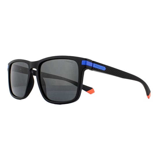 Polaroid Sunglasses PLD 2088/S 0VK M9 Matte Black Blue Grey Polarized