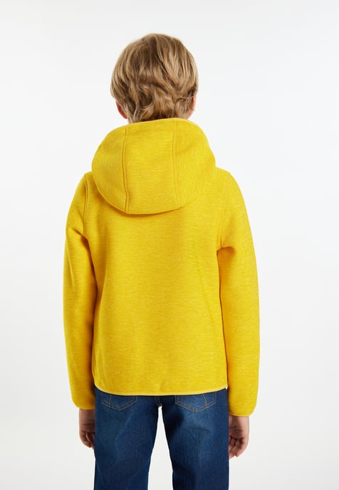 Schmuddelwedda Gebreide fleeceblouse Jongens Donkergeel gemêleerd - Image 3