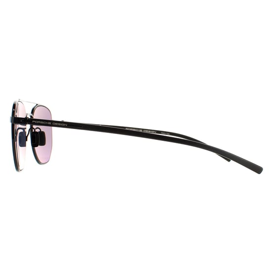 Porsche Design Round Mens Black Blue Black Ar Light Blue P8695