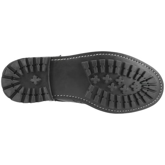 Cotswold Heren Quenington Commando Lace Up Dress Leather Shoe (Zwart) - Image 4