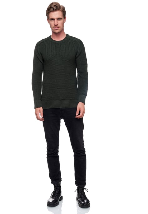 Rusty Neal Trui Casual Fit Trui Groen - Image 3