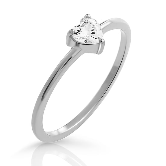 Orphelia 'Love' Women's 925 Sterling Silver Ring - Silver ZR-7531