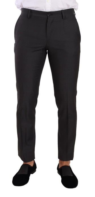 Dolce & Gabbana Heren Zwarte MARTINI Eengespijlde 2-delige Pak - Image 6