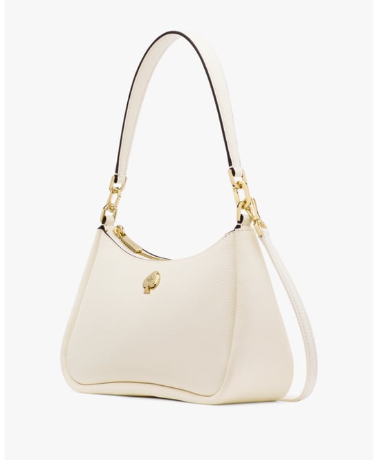 Kayla Pebbled Leather Small Convertible Shoulder Bag - Image 3