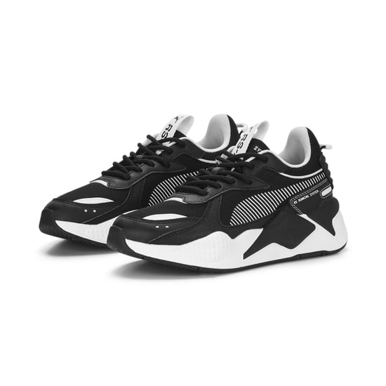 PUMA Kinderen Unisex RS-X Zwart-Wit Schoenen Sneakers - Image 2
