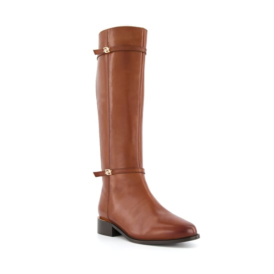 Dune Ladies Tap - Double Buckle Knee High Riding Boots - Image 1