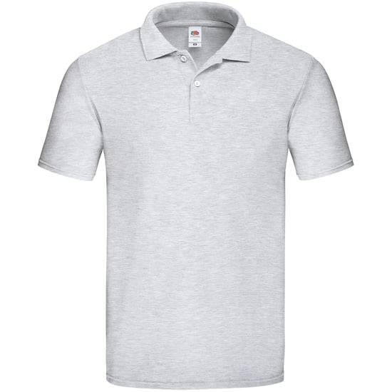 Fruit of the Loom Heren Origineel Polo Shirt (Heide Grijs) - Image 1