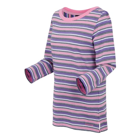 Regatta Womens/Ladies Baylette II Striped T-Shirt (Soft Pink)