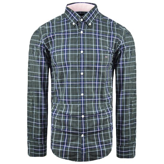 Eden Park Paris Regular Heren Grijs Oxford Overhemd - Image 1