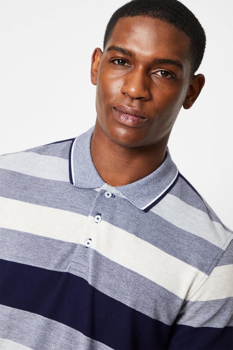 Barbados Stripe Polo