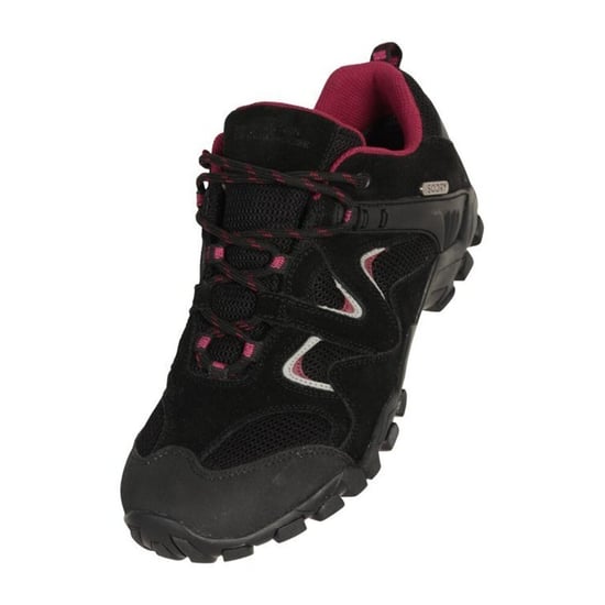 Mountain Warehouse Vrouwen/dames Trainers (Zwart/Rood) - Image 1