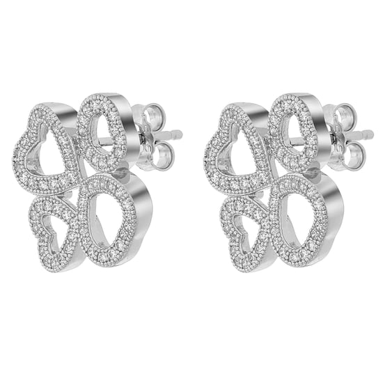 Orphelia 'Rilla' Dames 925 Sterling Zilveren Oorbellen - Zilver ZO-7356 - Image 3