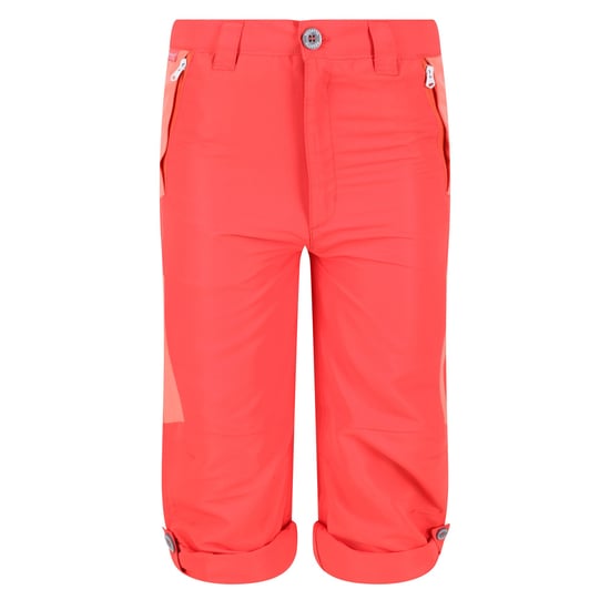 Regatta Sorcer V Bergbroek voor kinderen/Kinderen (Neon perzik/fusion koraal) - Image 1