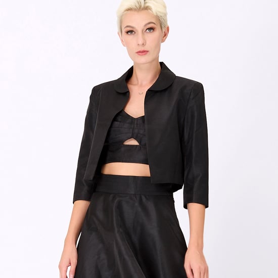 Taffeta Crop Jas - Image 5
