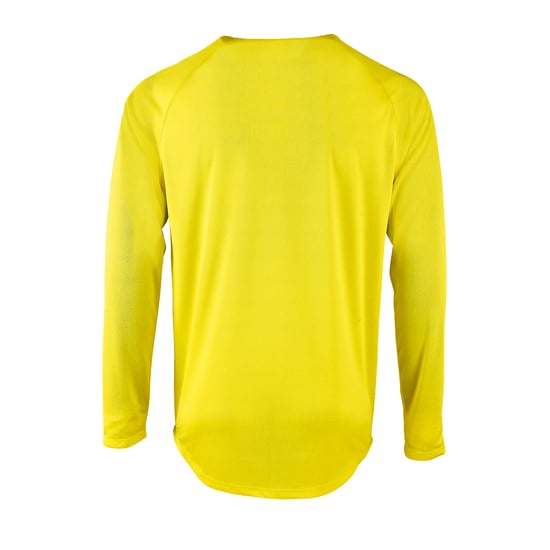 SOLS Heren Sportief T-Shirt met lange mouwen (Neon geel) - Image 2