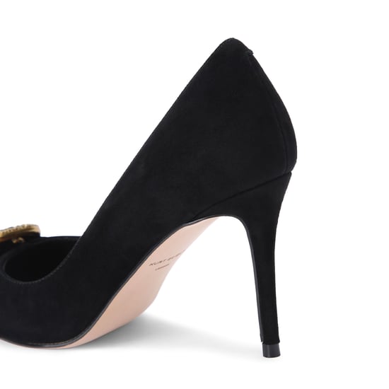 Kurt Geiger London Suede Kgl Mayfair Court Sm Egl Heels