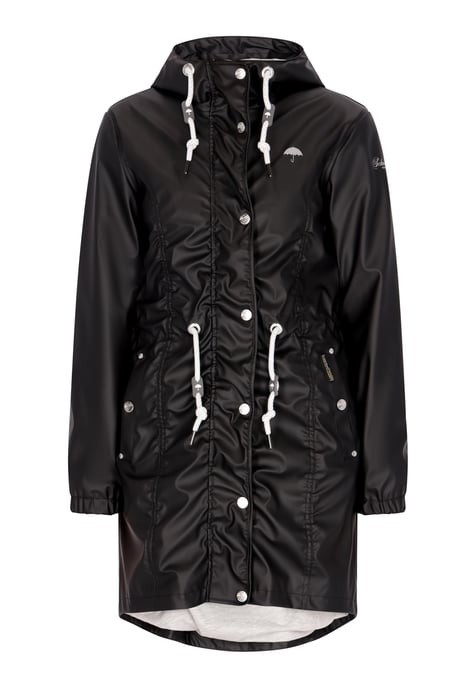 Schmuddelwedda Mackintosh Dames zwart - Image 1