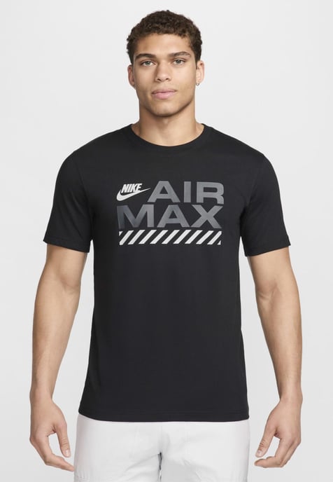 Nike Air Max Graphic T-shirt voor heren in zwart - Image 1