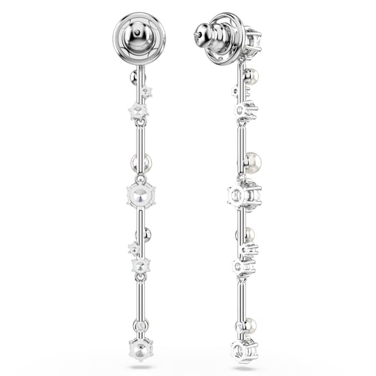 Swarovski 'Constella Bars' Dames Oorbellen van Basismetalen - Zilver 5705614 - Image 4