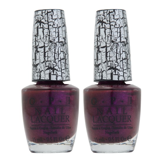 OPI Nail Lacquer Super Bass Shatter 15ml x 2