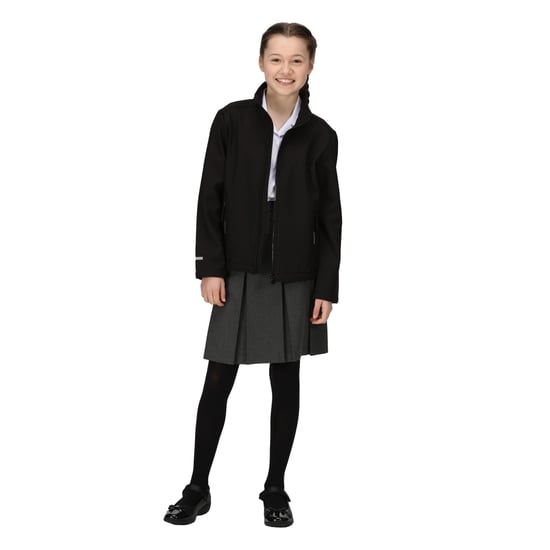 Regatta Childrens/Kids Ablaze 2 Layer Soft Shell Jacket (Black)