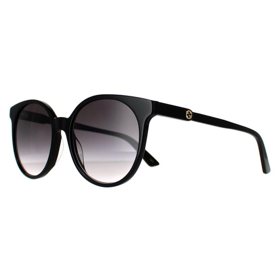 Gucci Round Womens Black Grey Gradient GG0488S