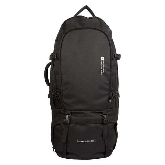 Mountain Warehouse Traveller 100L rugzak (Zwart) - Image 4