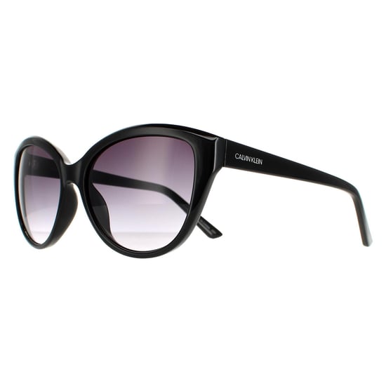 Calvin Klein Cat Eye Womens Black Grey Gradient CK19536S