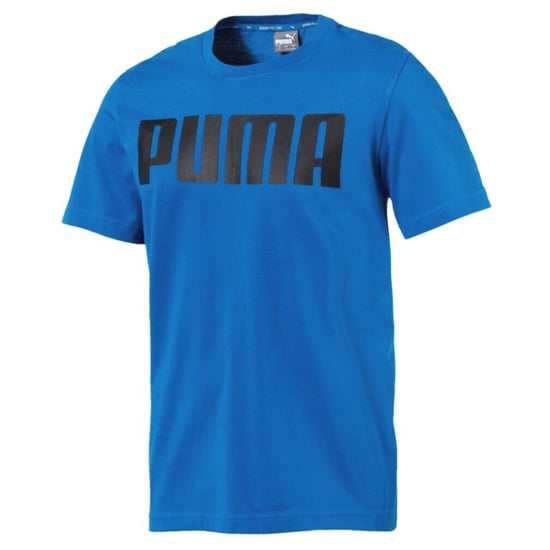 Puma Modern Sports Relax Short Sleeve T-Shirt Tee Top Blue - Mens