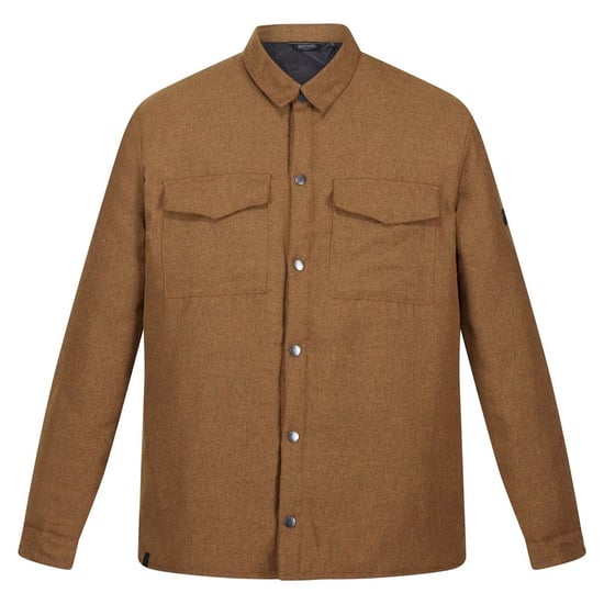Regatta Mens Gawayne Insulated Shirt (Dark Khaki)
