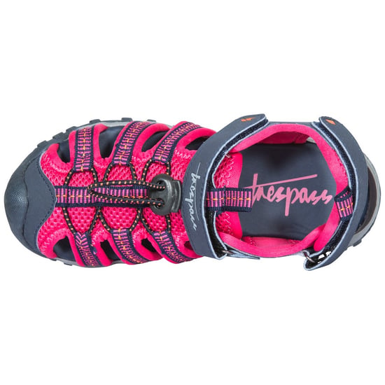 Trespass Kinderen/Kinderen Nantucket Actieve Gesloten Tenen Strandsandalen (Heather Rose) - Image 3