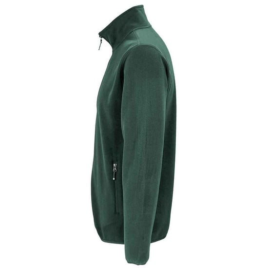 SOLS Heren Factor Fleecejack met rits (Bosgroen) - Image 3