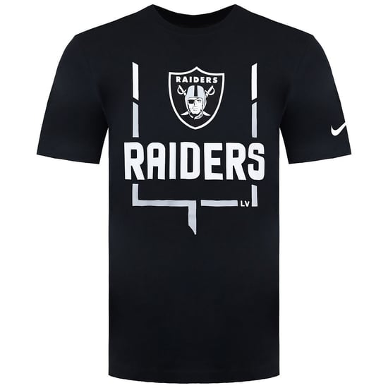 Nike NFL Las Vegas Raiders Legend Goal Post Heren Zwart T-Shirt - Image 1
