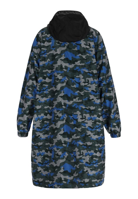 Schmuddelwedda Jas Dames Blauwe camouflage - Image 4