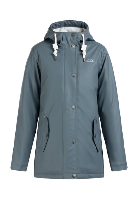 ICEBOUND Gewatteerd regenjack Dames blauw-grijs - Image 1