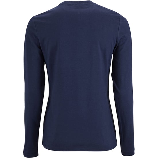 SOLS Dames/dames Keizerlijk T-Shirt met lange mouwen (Franse marine) - Image 2