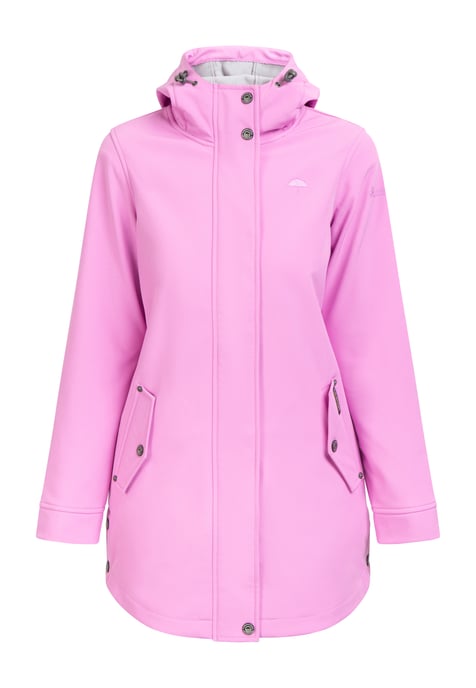 Schmuddelwedda Softshell korte jas Dames Snoeproze - Image 1
