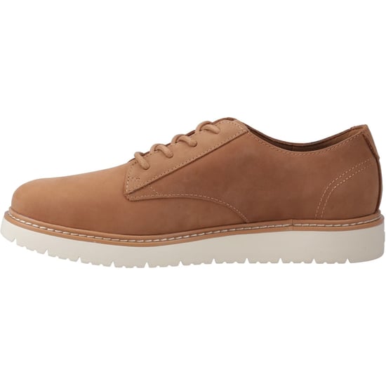 TOMS Navi TRVL LITE Leer Heren Tan Veterschoenen - Image 4