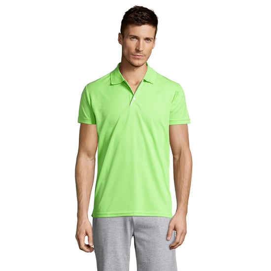 SOLS Heren Performer Sport Poloshirt (Appelgroen) - Image 1