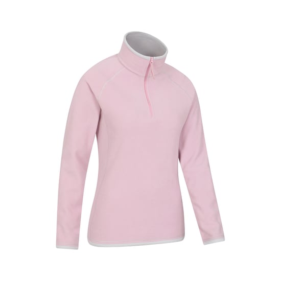 Mountain Warehouse Dames/Dames Montana Half Zip Fleece Top (Roze) - Image 6