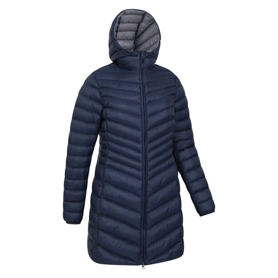 Mountain Warehouse Dames/Dames Florence lange gewatteerde jas (Marine) - Image 6
