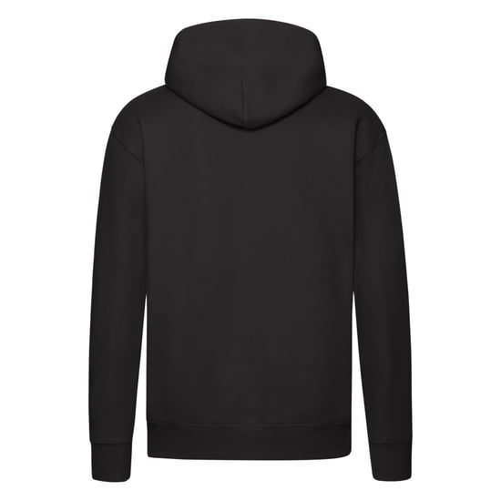 Fruit of the Loom Heren Premium Hoodie (Zwart) - Image 2