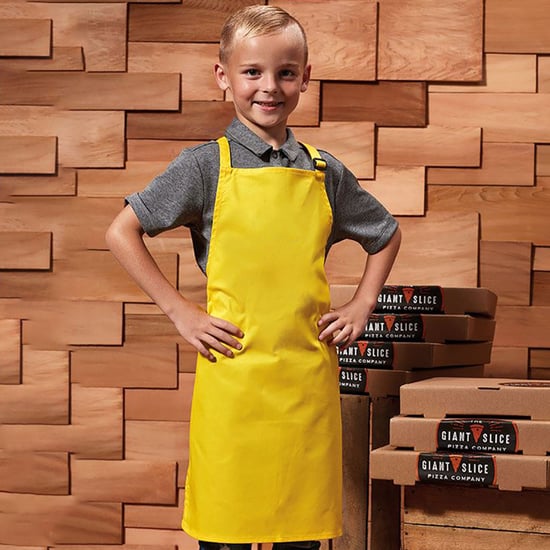 Premier Childrens/Kids Bib Apron (Yellow)