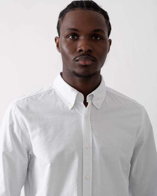 BOSS Orange Rickert Heren Langsleeve Shirt - Image 2