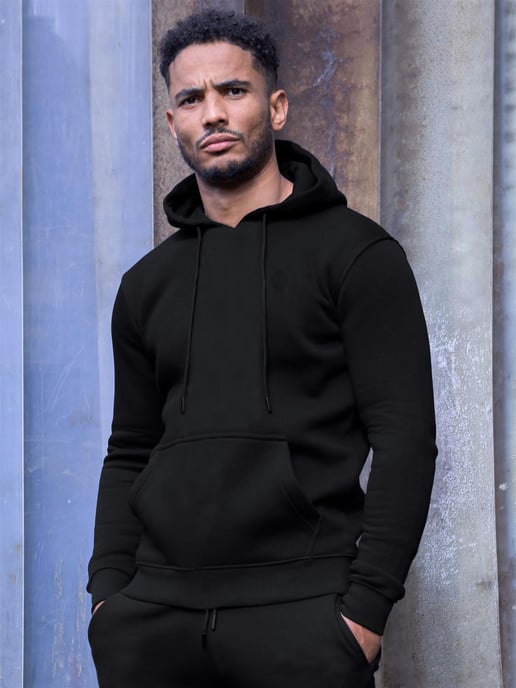 Enzo | Heren Pullover Hoodie Tracksuit Set - Zwart - Image 3