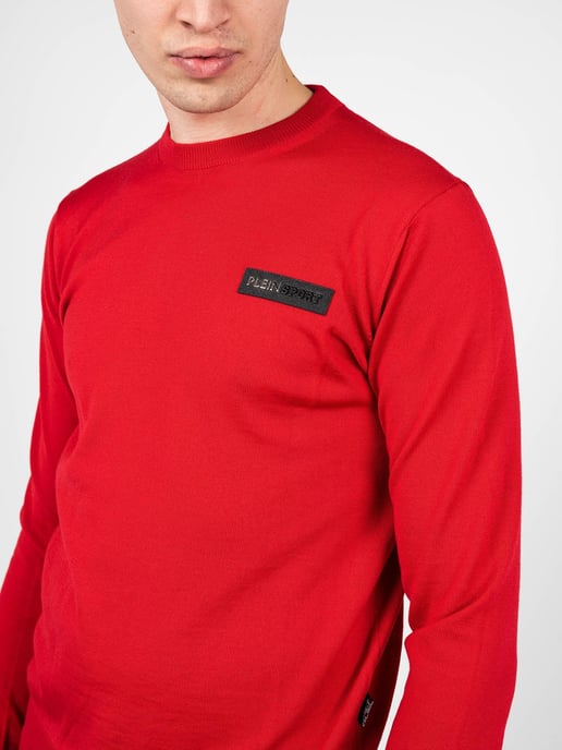 Plein Sport Pullover Merino Men's Red