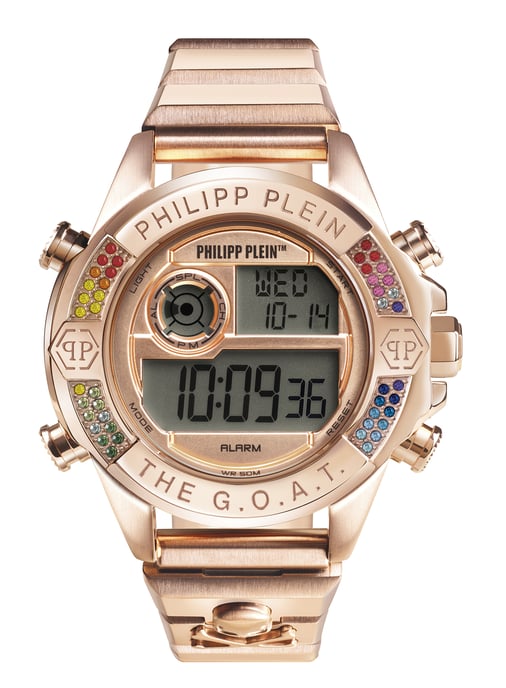 Philipp Plein The G.o.a.t. Dames Horloge Rosékleurig PWFAA0721 - Image 1